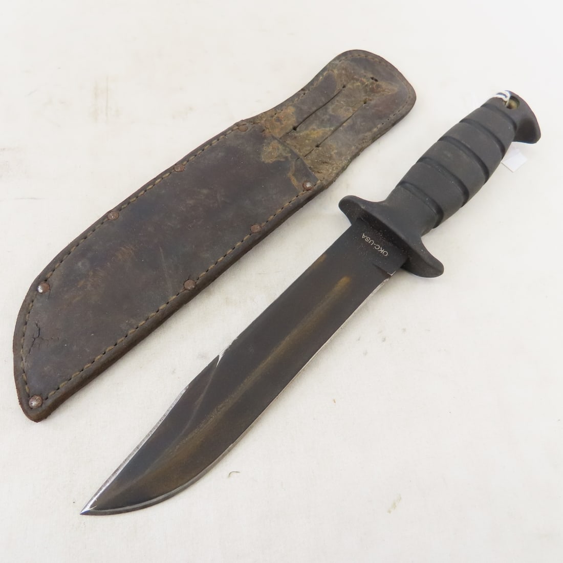 3 Fixed Blade Knives w/Sheaths: Case, SP1 Combat - 2