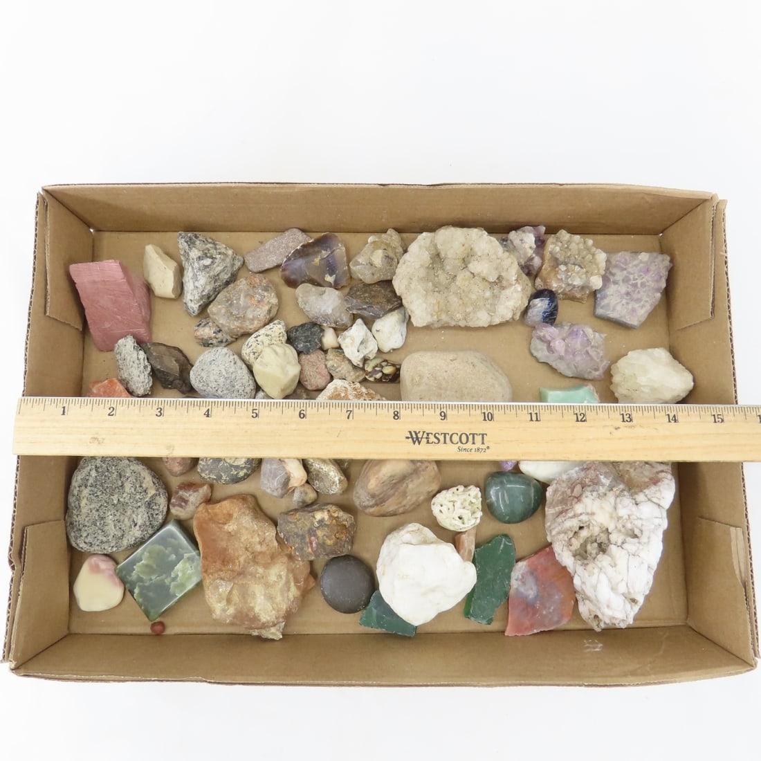 Quartz, Jasper, Amethyst, Agates & other samples - 2