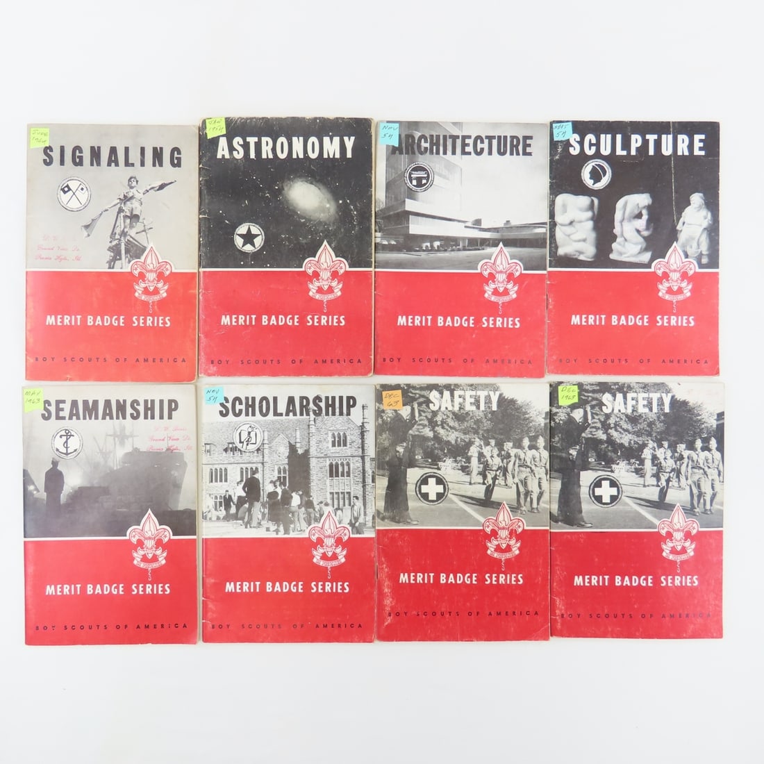 1950s-1960s Boy Scouts Merit Badge Books - 3