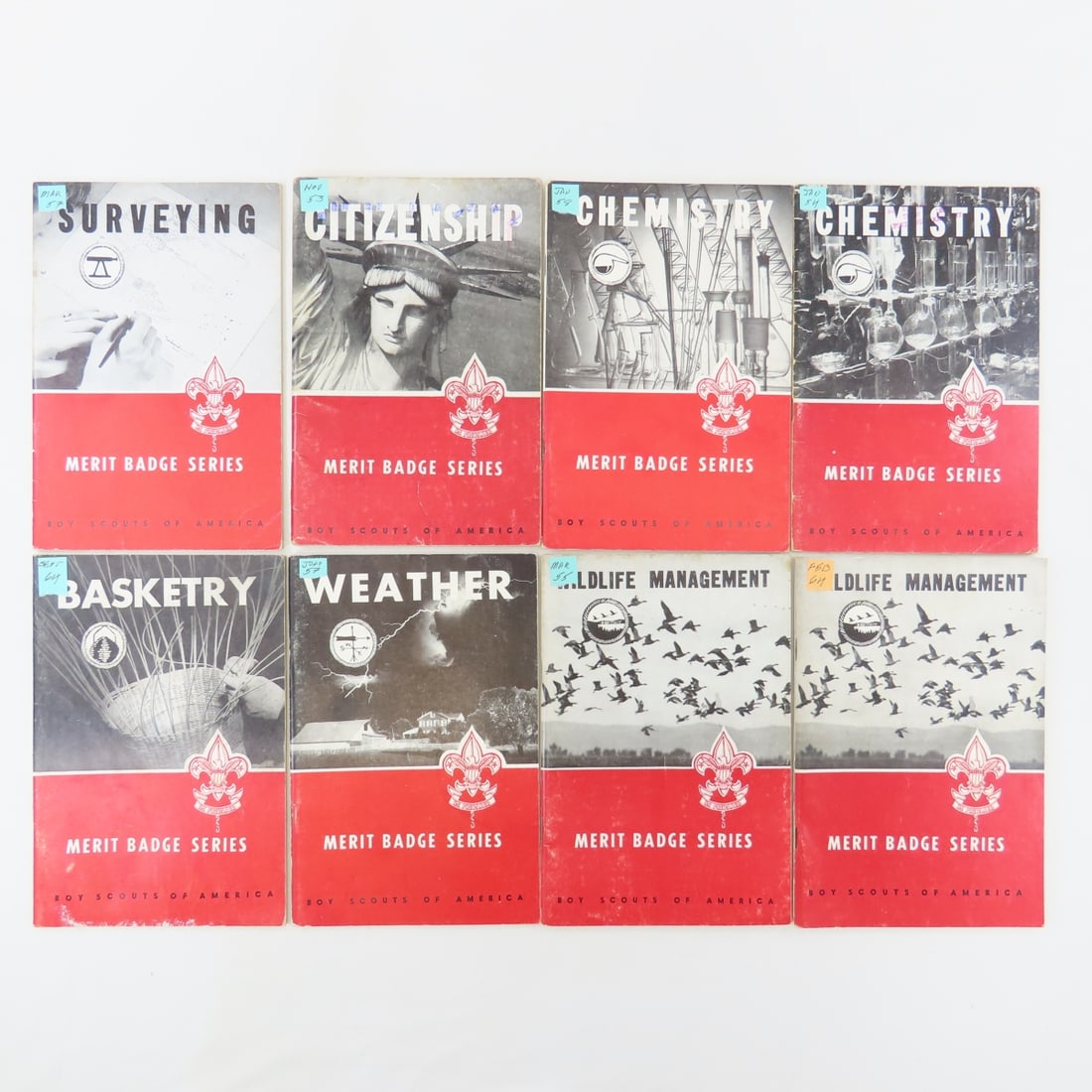 1950s-1960s Boy Scouts Merit Badge Books - 8