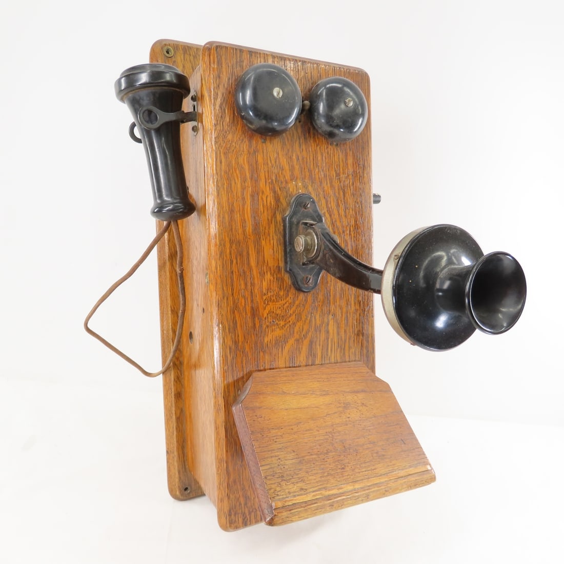 Antique The Dean Electric Co Wall Phone - 2