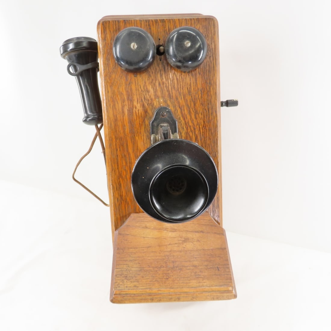 Antique The Dean Electric Co Wall Phone - 3