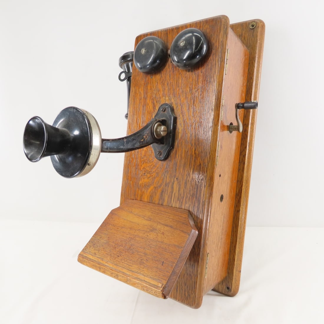 Antique The Dean Electric Co Wall Phone - 4