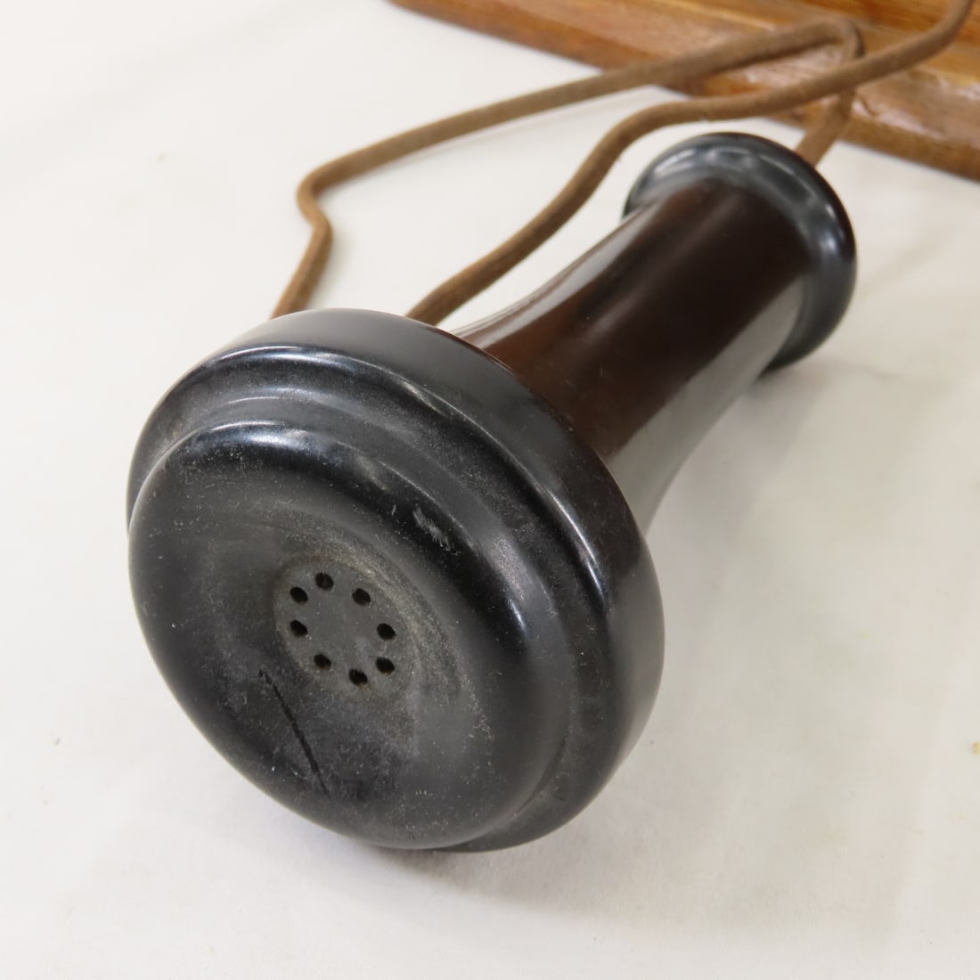 Antique The Dean Electric Co Wall Phone - 9