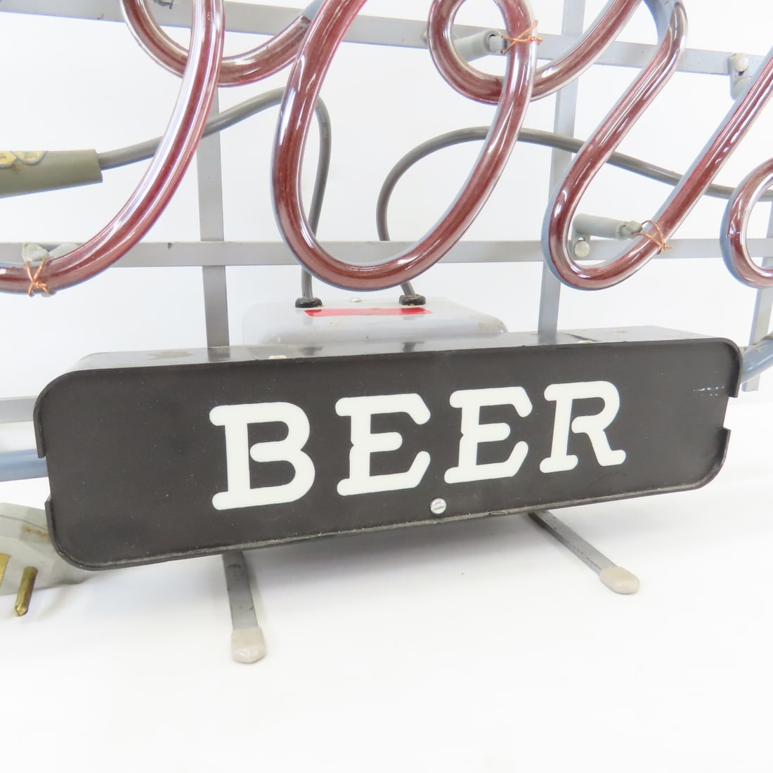 Vintage Coors Beer 2 Color Neon Sign - works - 3