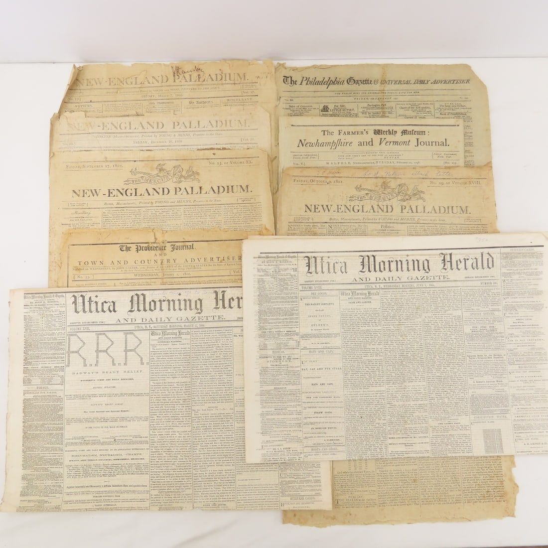 Assorted Newspapers from 1795-1899 - 5