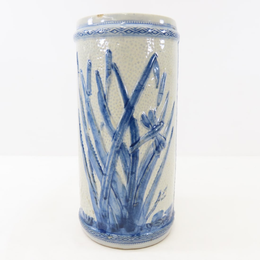 Old Sleepy Eye Stoneware Vase 8.5" - 2