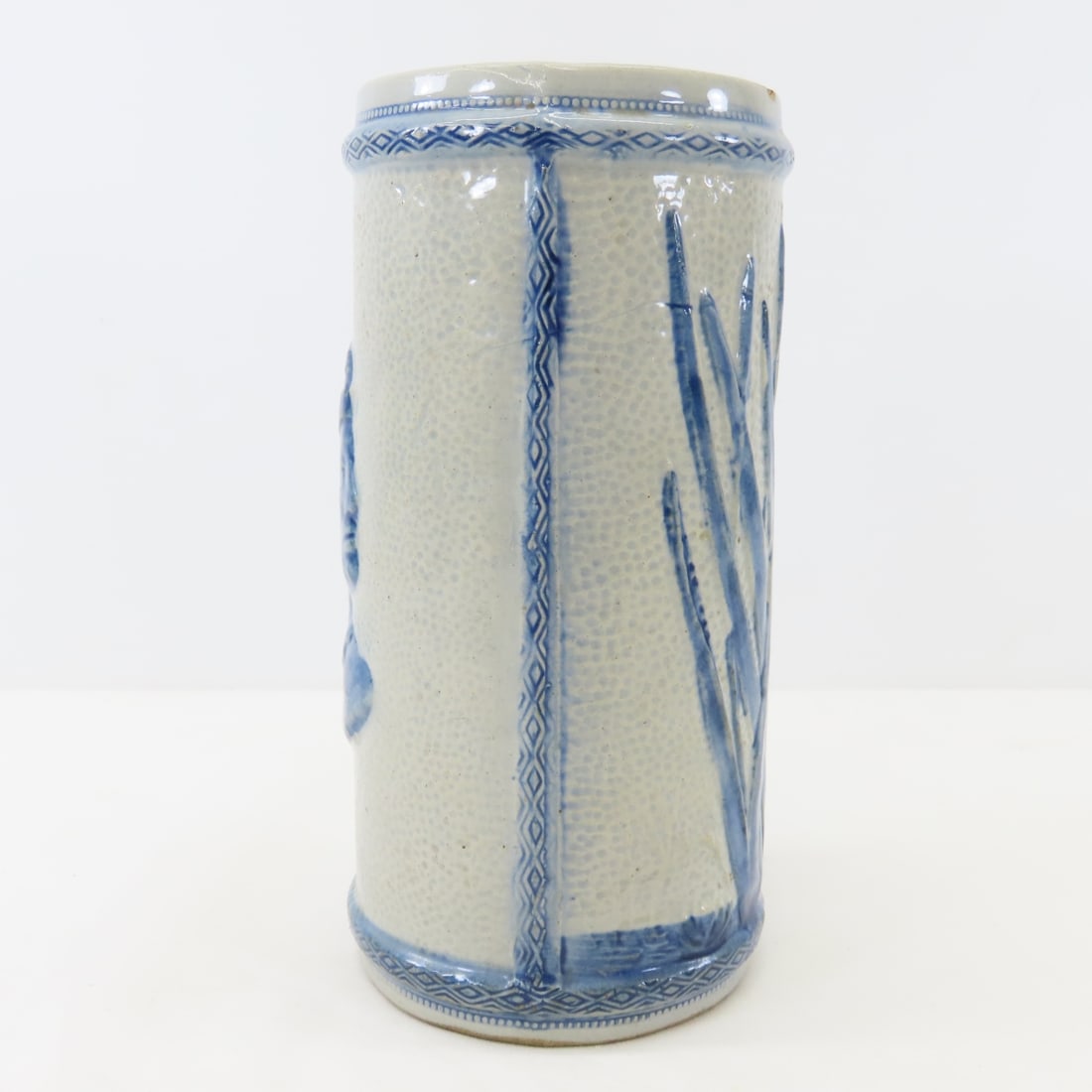 Old Sleepy Eye Stoneware Vase 8.5" - 6