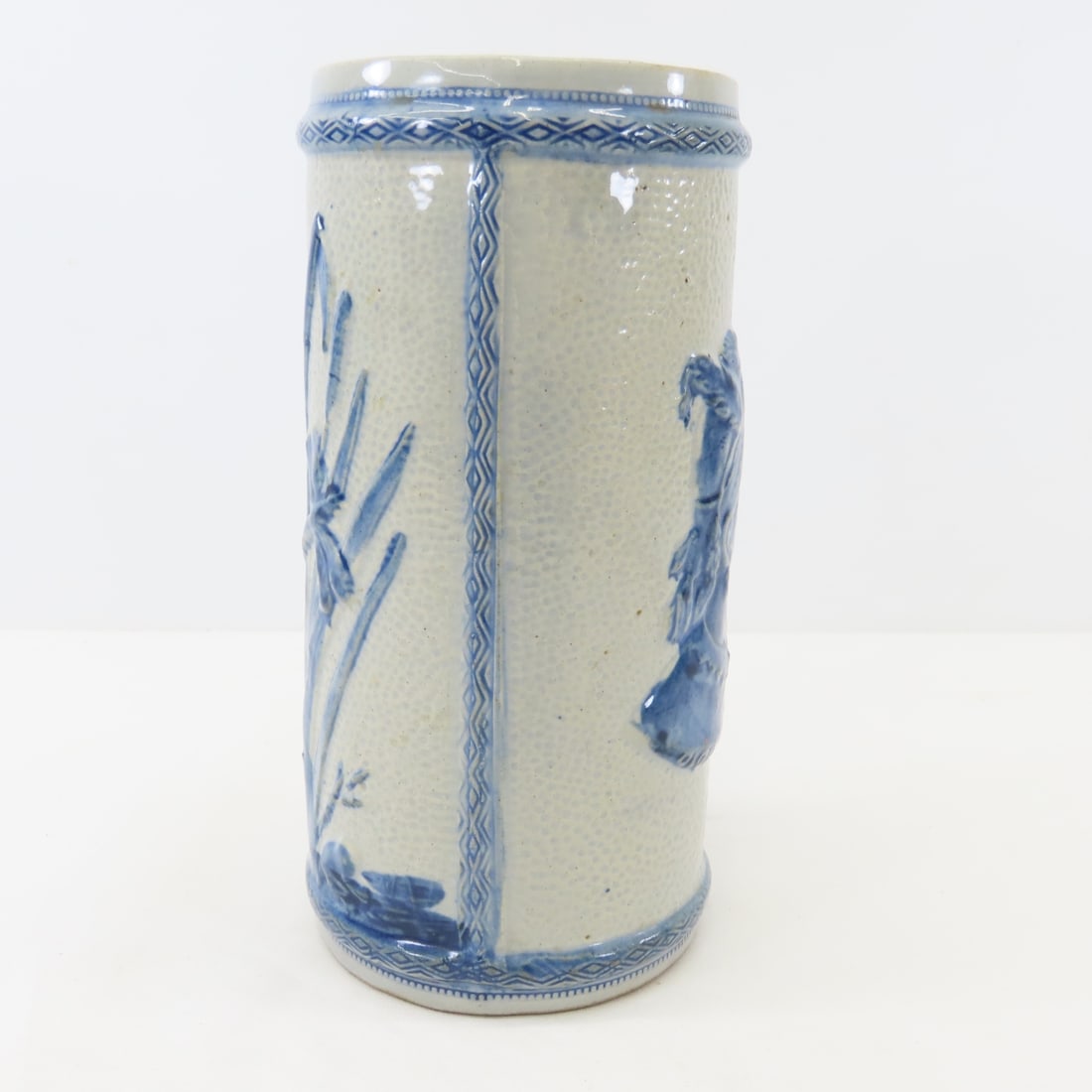 Old Sleepy Eye Stoneware Vase 8.5" - 7