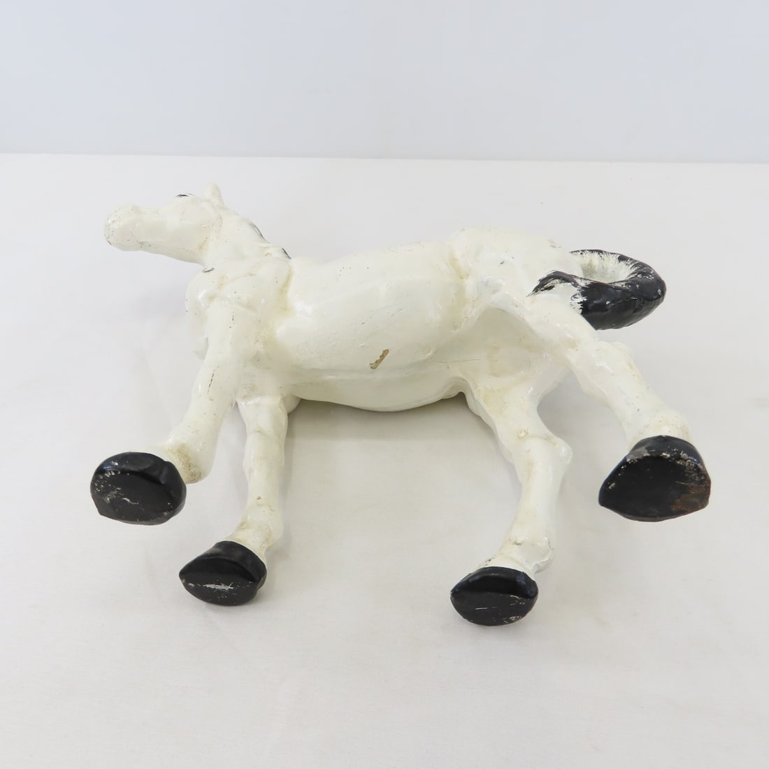 Antique Cast Iron Horse and Bear Banks - 7