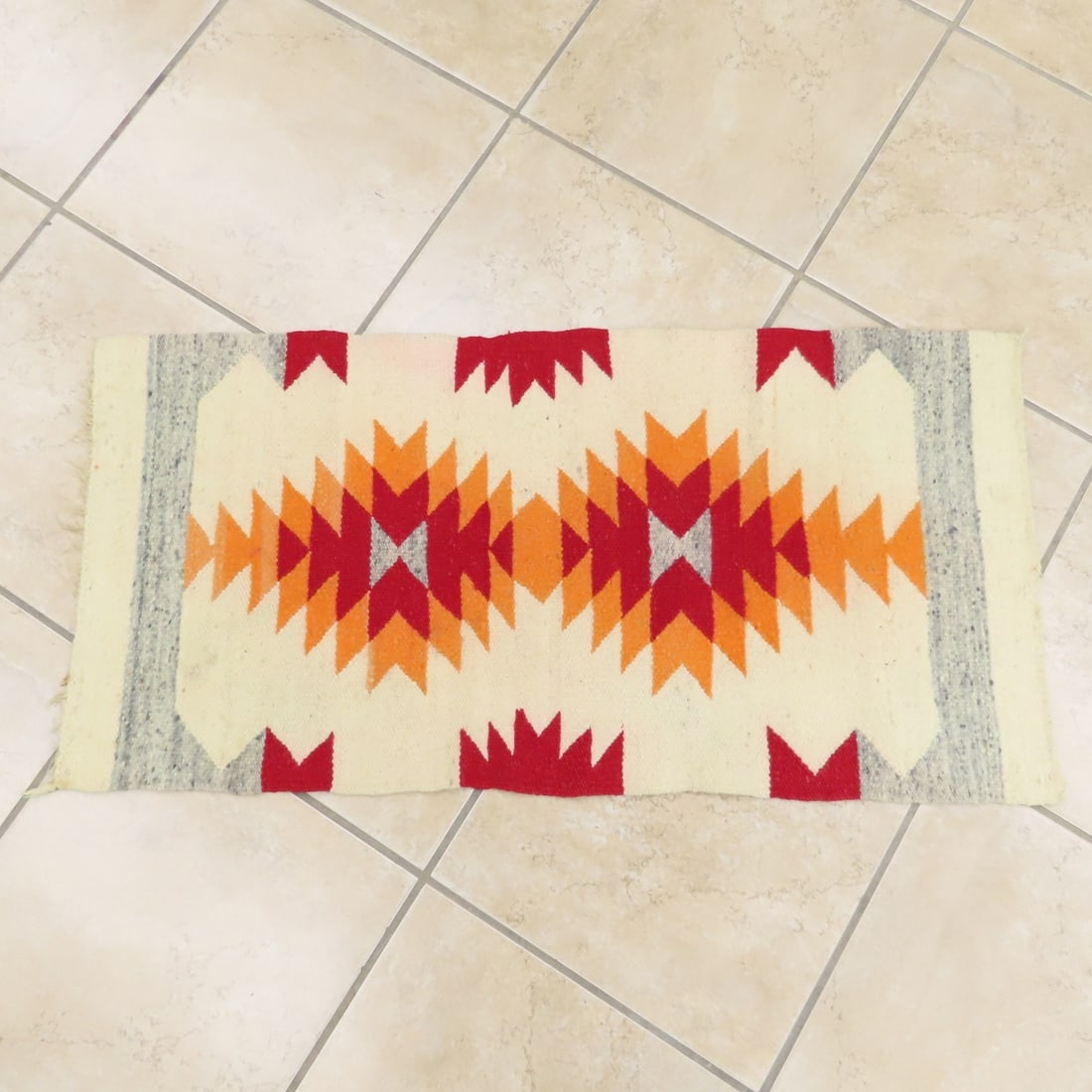 2 Vintage Navajo Sampler Rugs & 1 large modern rug - 14