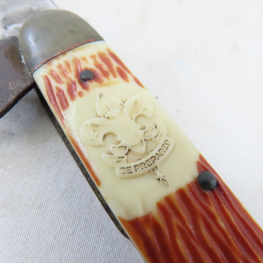6 Vintage Boy Scouts Folding Pocket Knives - 5
