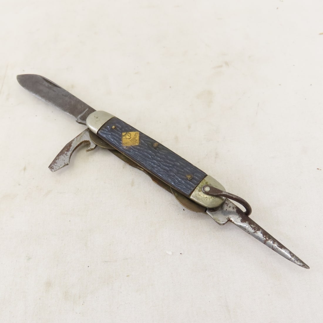 6 Vintage Boy Scouts Folding Pocket Knives - 6