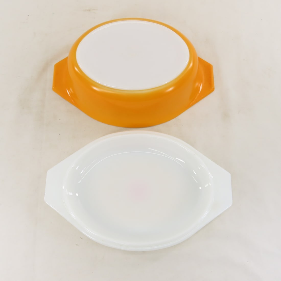 Vintage PYREX 1.5 qt Yellow Daisy Casserole - 7