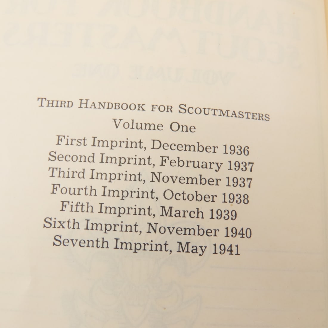 1930s-1940s BSA Handbooks For Scoutmasters - 4
