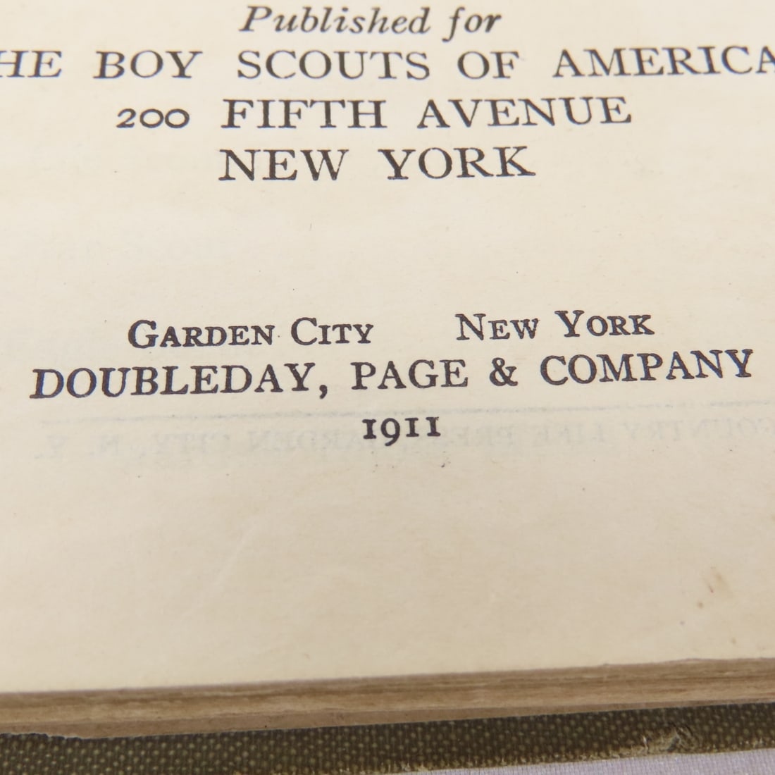 1910s-1920s Boy Scouts Handbook For Boys - 4