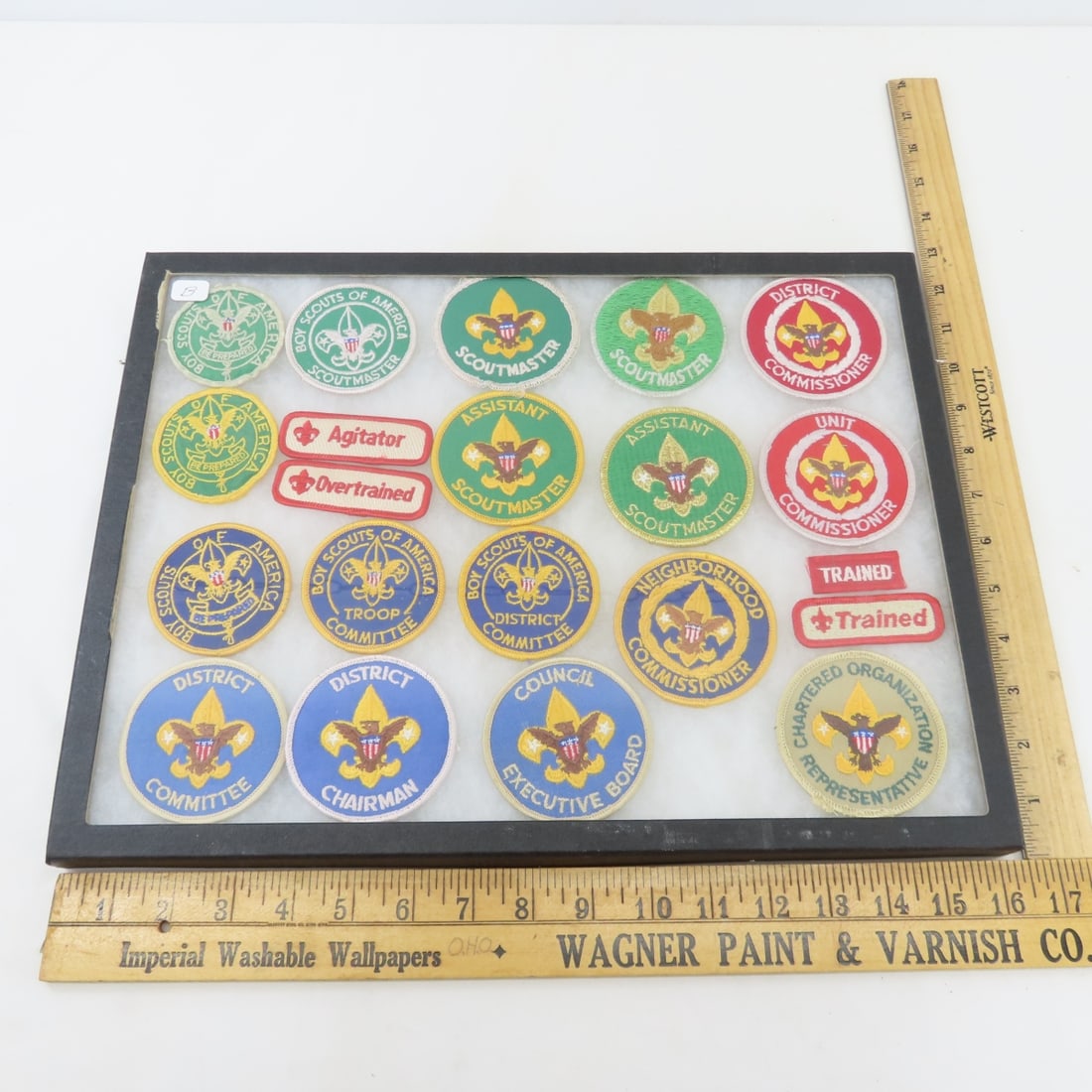 Vintage Boy Scouts Position Patches: Chairman - 10