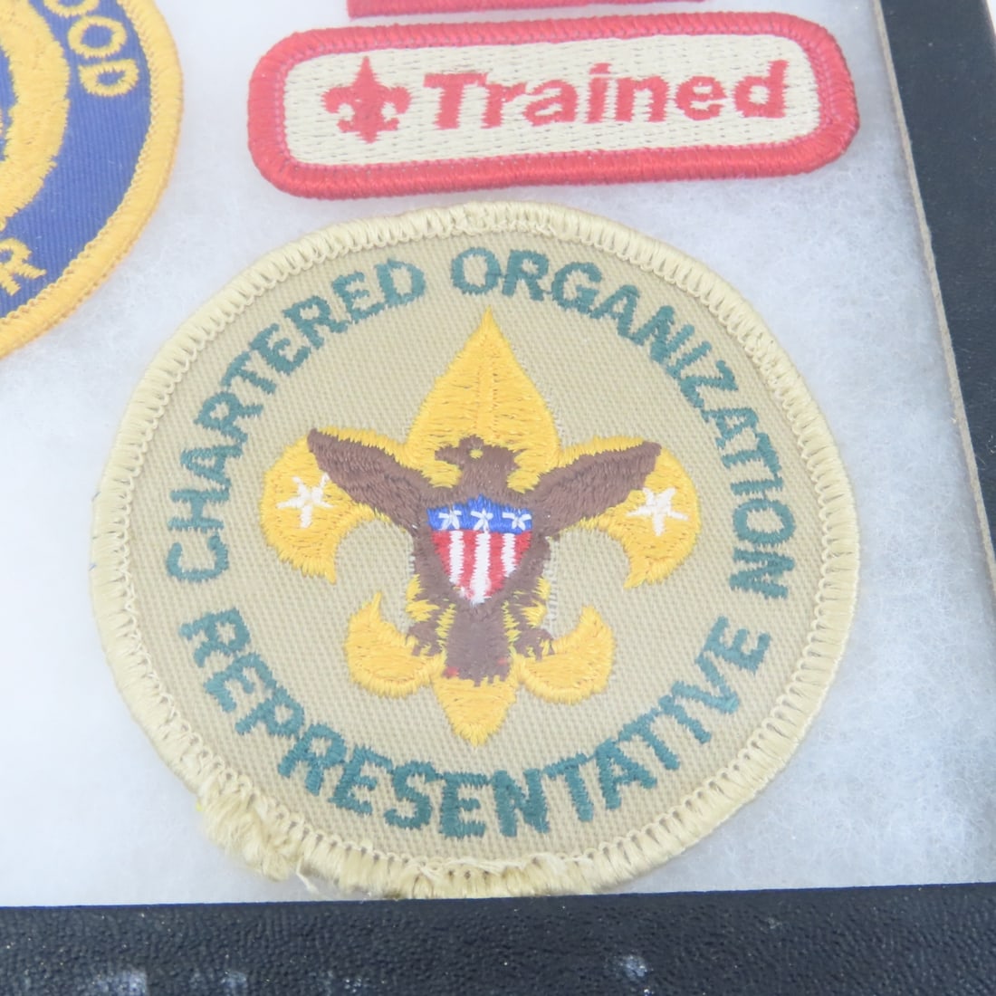 Vintage Boy Scouts Position Patches: Chairman - 7