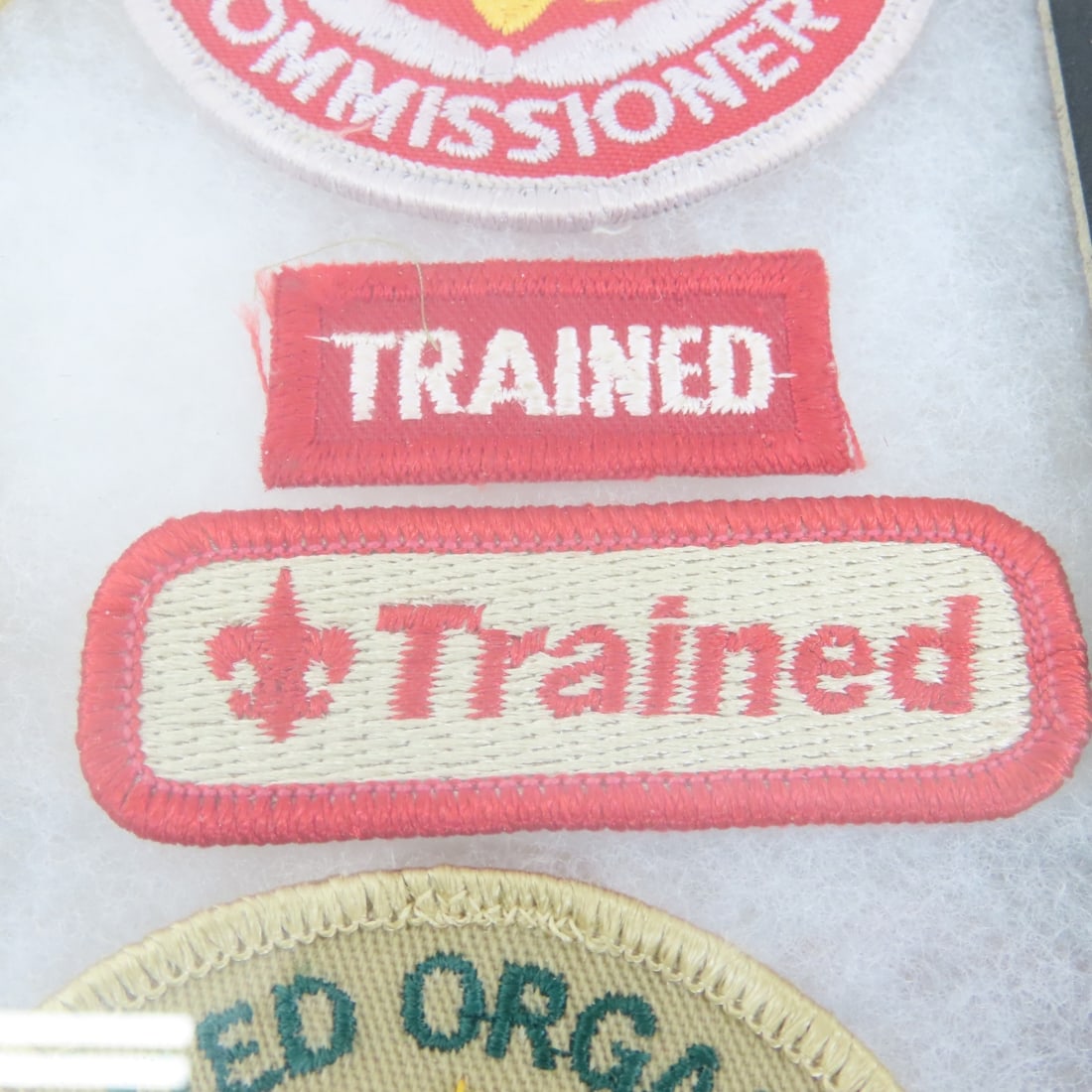 Vintage Boy Scouts Position Patches: Chairman - 8