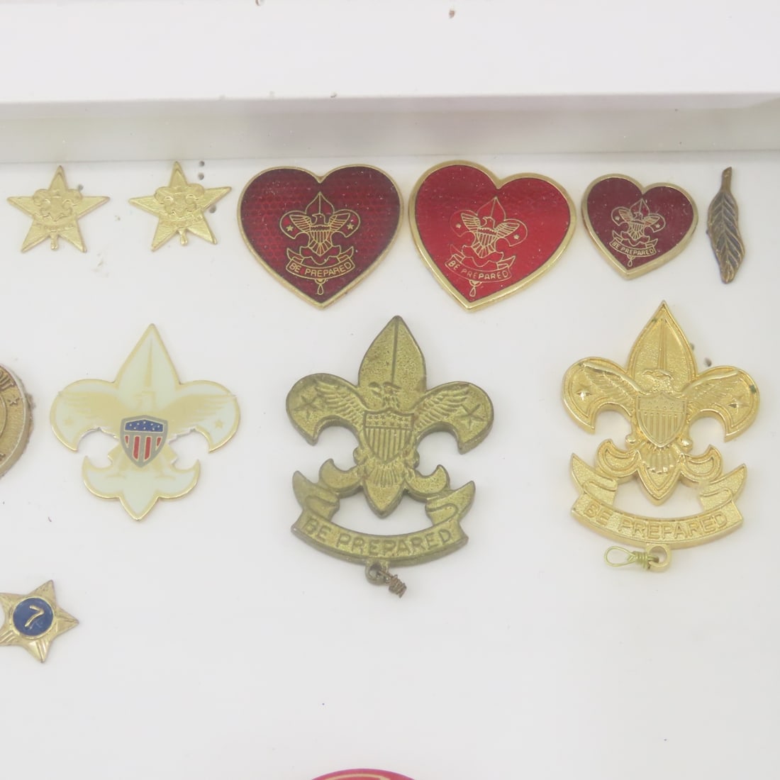 Vintage Boy Scout Rank, Service Years & Other Pins - 3