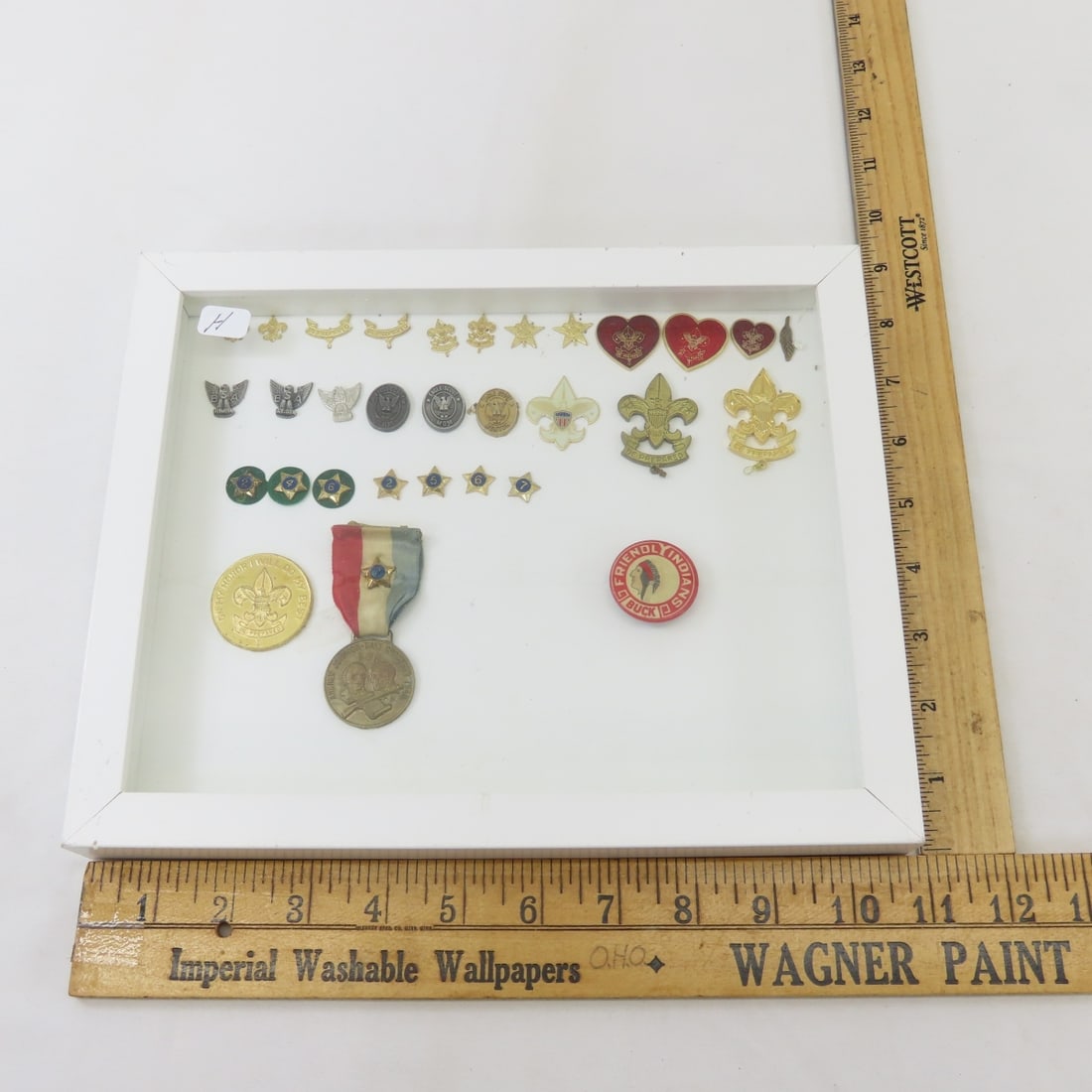 Vintage Boy Scout Rank, Service Years & Other Pins - 7