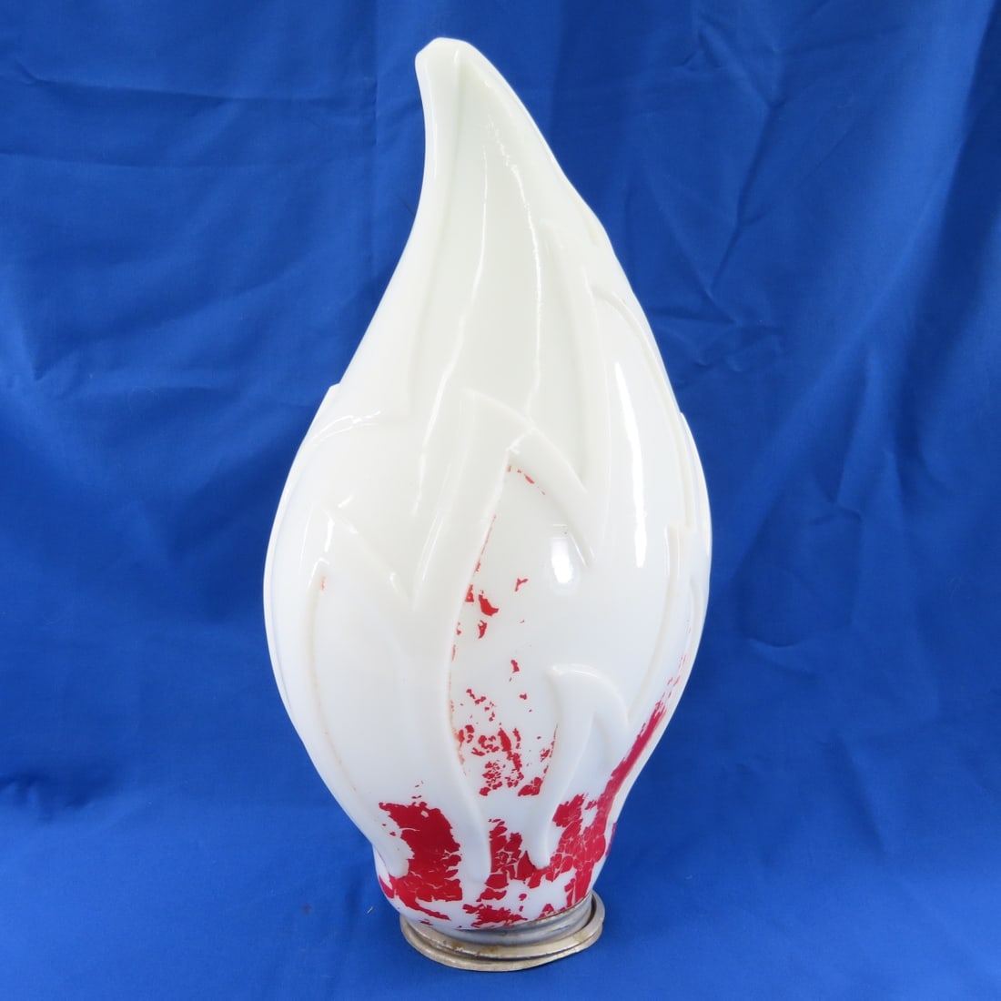 Vintage Standard Oil Milk Glass Gas Pump Globe - 2