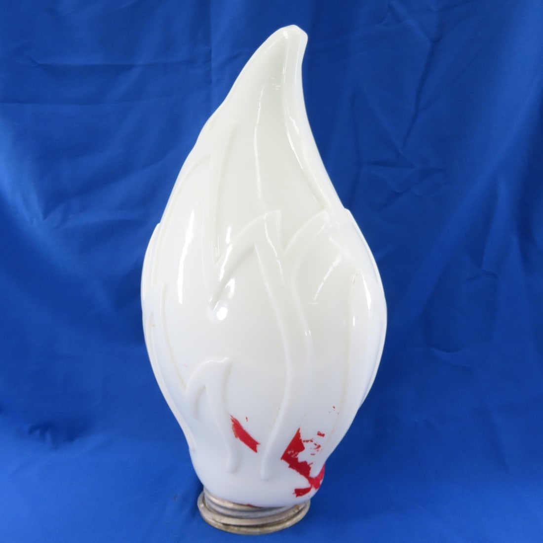 Vintage Standard Oil Milk Glass Gas Pump Globe - 4