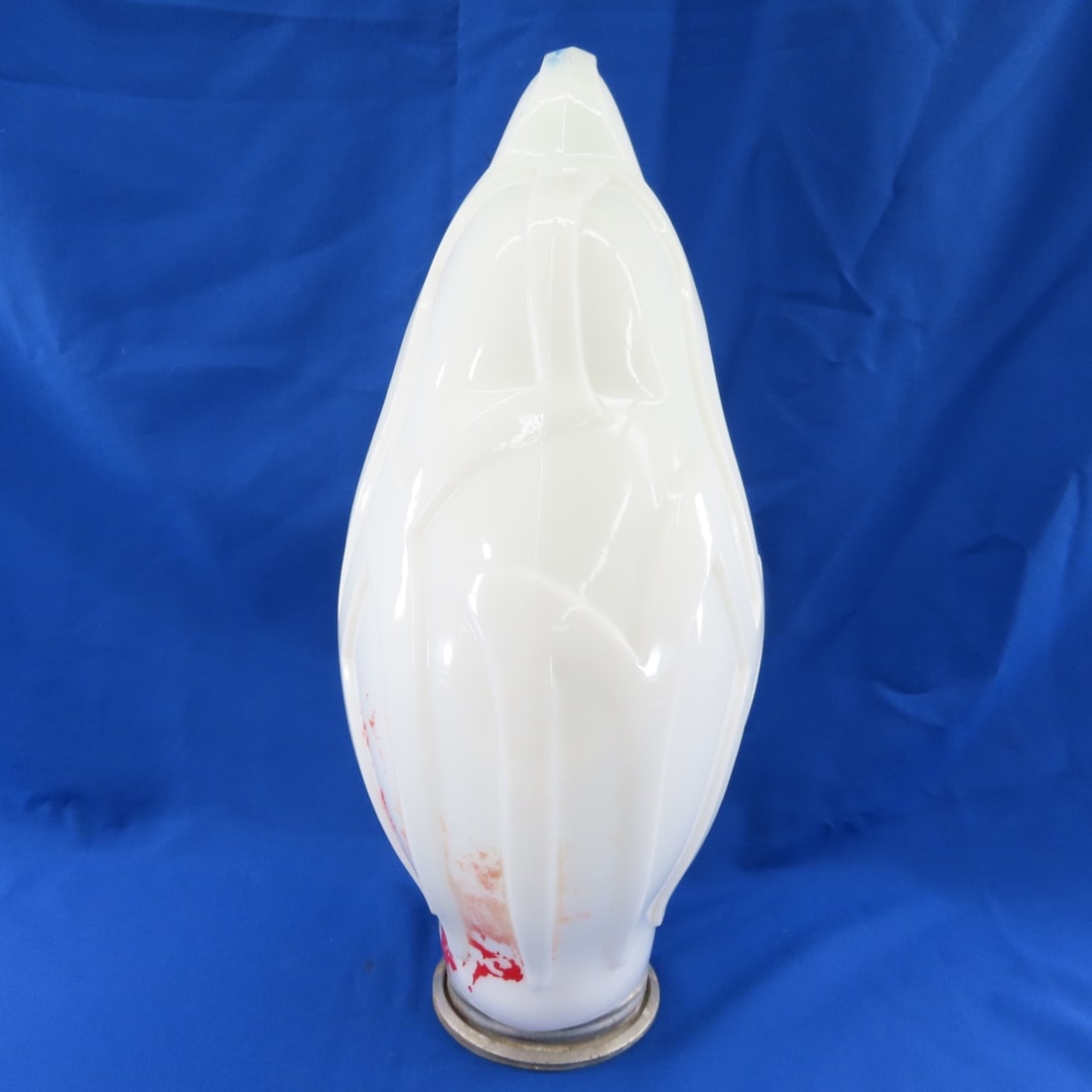 Vintage Standard Oil Milk Glass Gas Pump Globe - 7