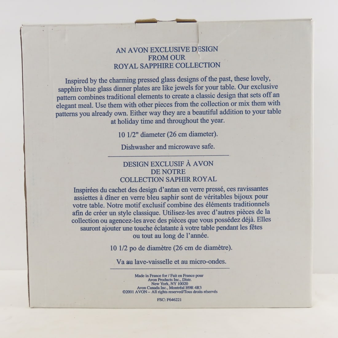 Avon Royal Sapphire & Other Decorative Plates - 6