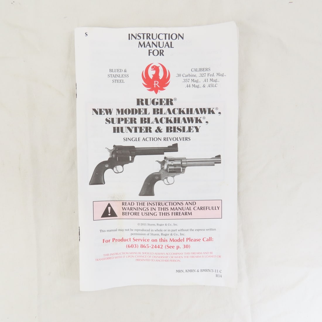 Ruger New Model Super Blackhawk .44 Mag Revolver - 14