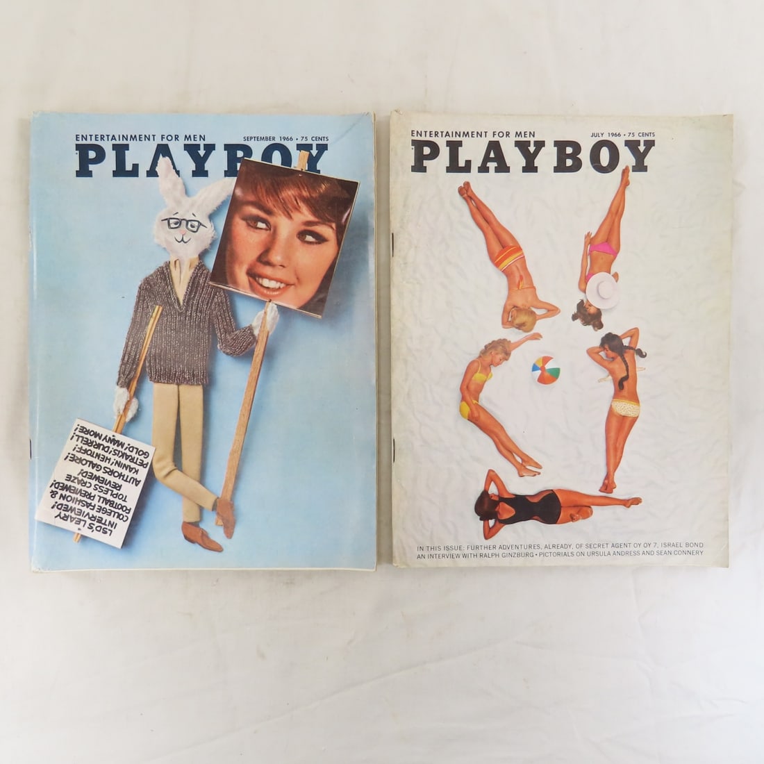 19 Playboy Magazines 1964-1966, Ian Fleming - 9