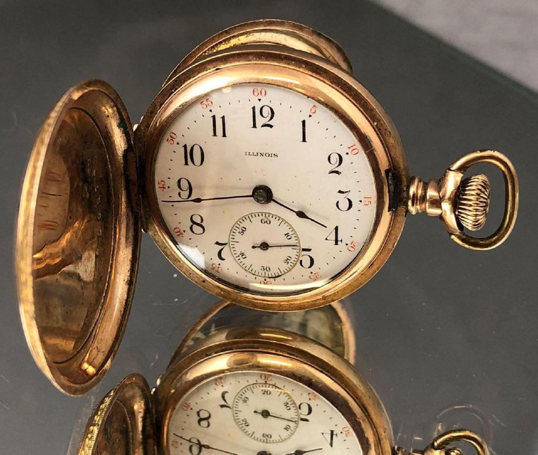 Antique Illinois Springfield 1912 pocket watch