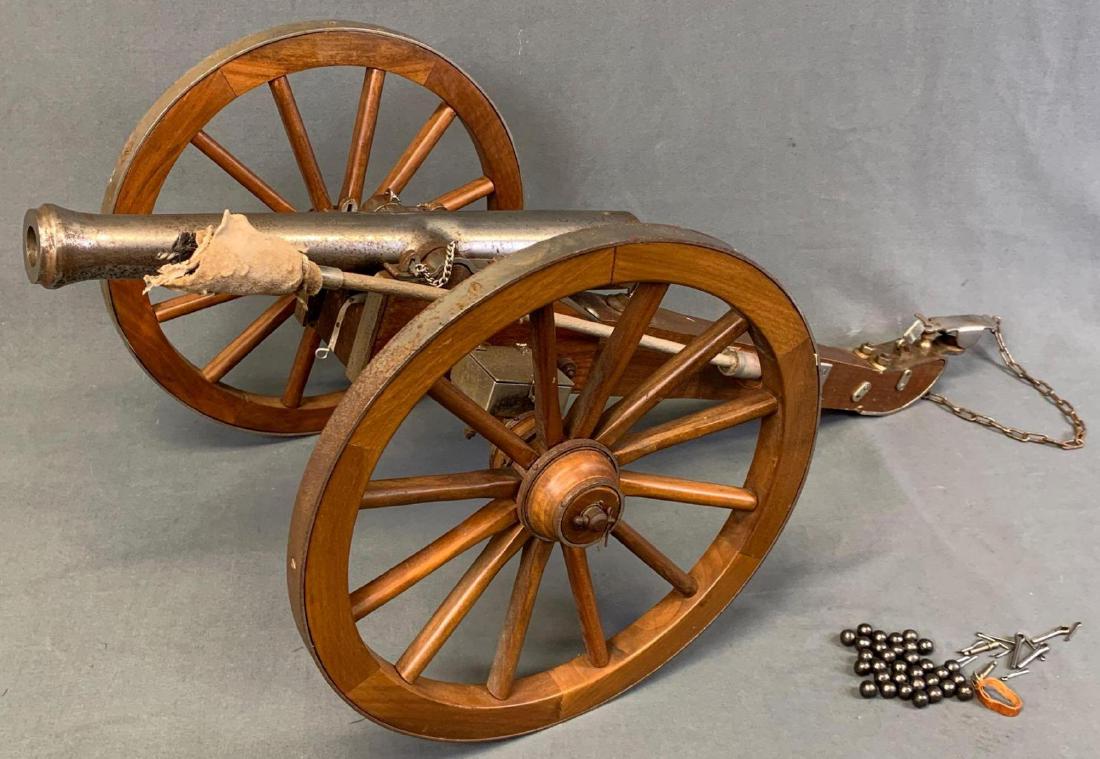 Large Scale Spanish Replica Field Artillery Cannon with