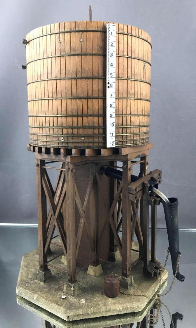 O gauge water tower refueling station