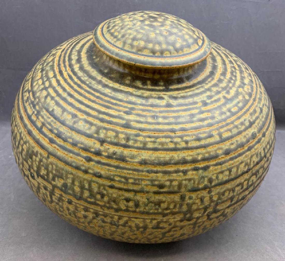 Mid Century Studio Pottery Lidded Pot (1 of 6)