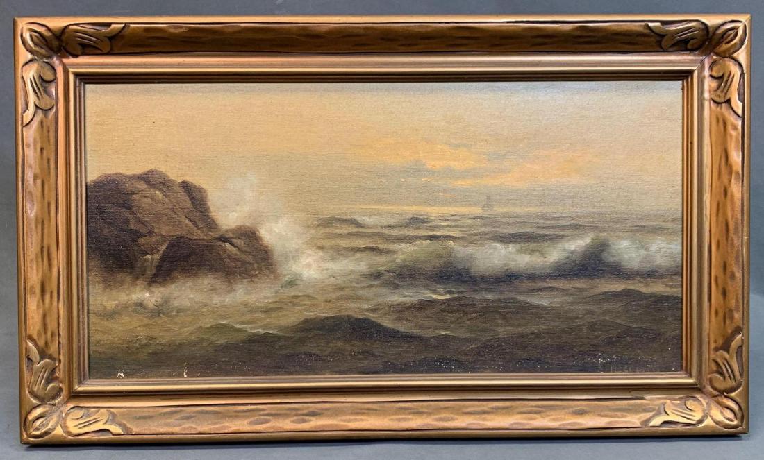 Nels Hagerup, California Seascape, Oil on Canvas (1 of 9)