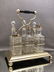 Antique English Silverplate Cruet Set - 2