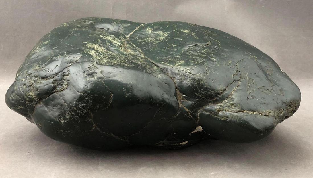 22 Pound Jade Boulder Specimen, Montery Big Sur