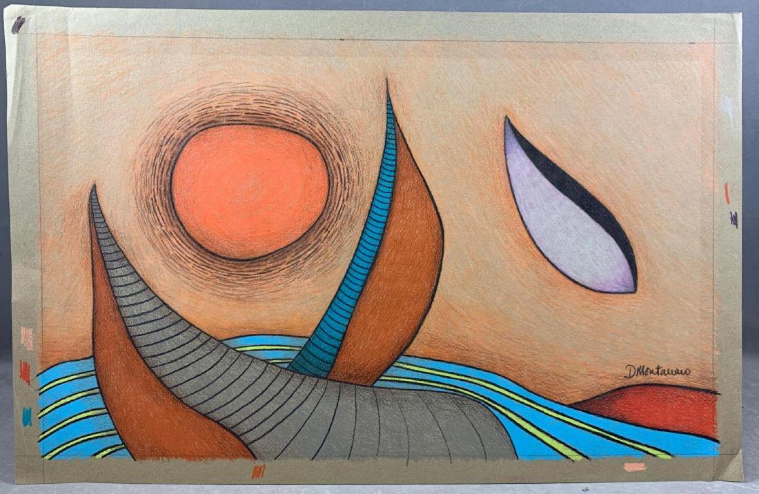 Mexican Modernist School, Abstract Composition, D. (1 of 5)