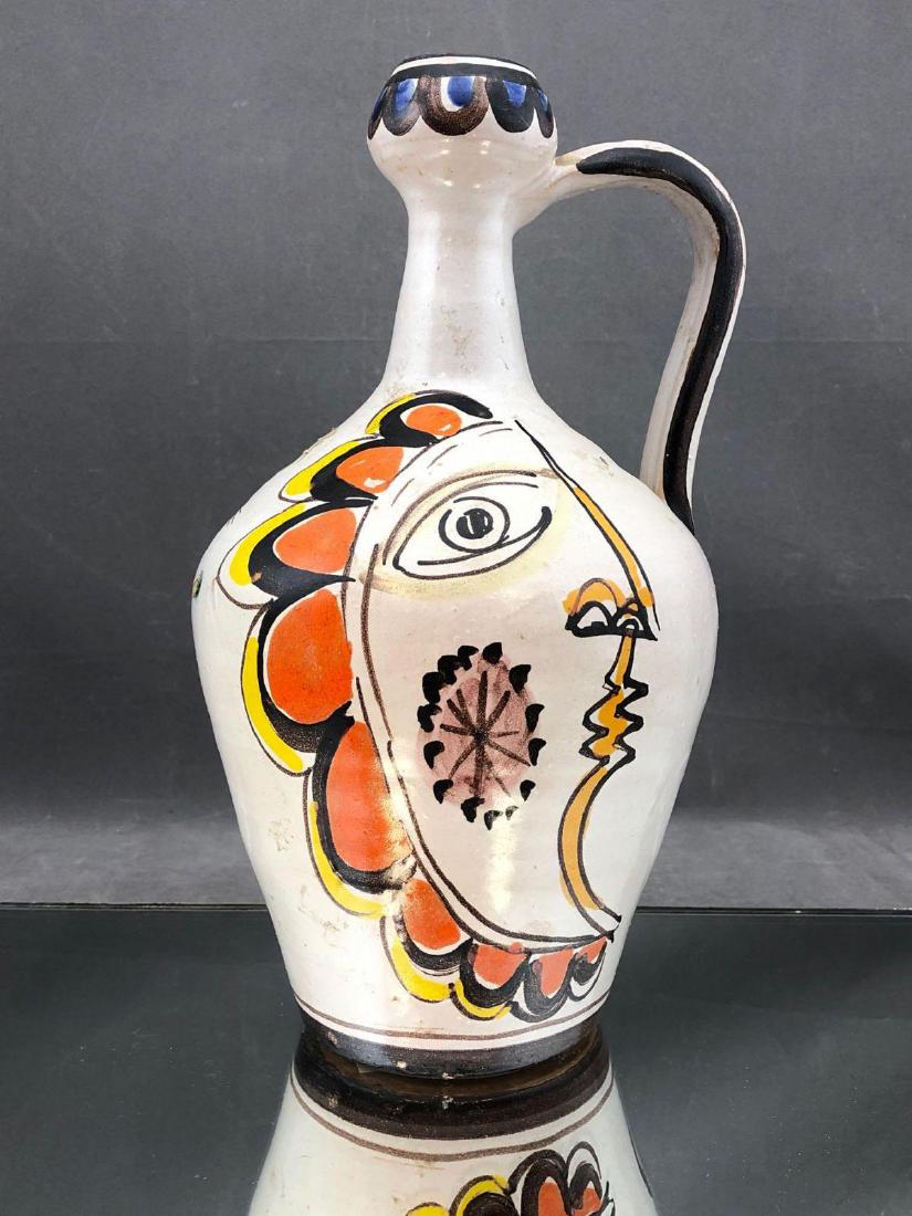 Giovanni DeSimone Itialian Art Pottery Ewer, Signed (1 of 11)