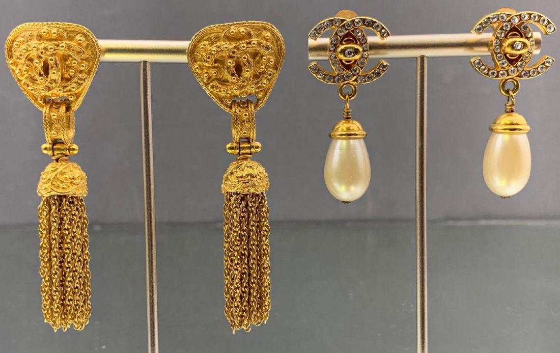 Two Pair of Chanel Earrings (1 of 12)
