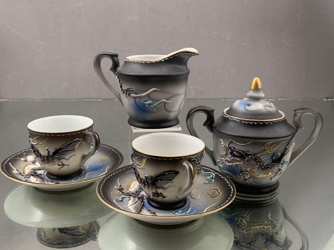 Japanese Dragon Ware with Lithophane of Geishas (1 of 15)