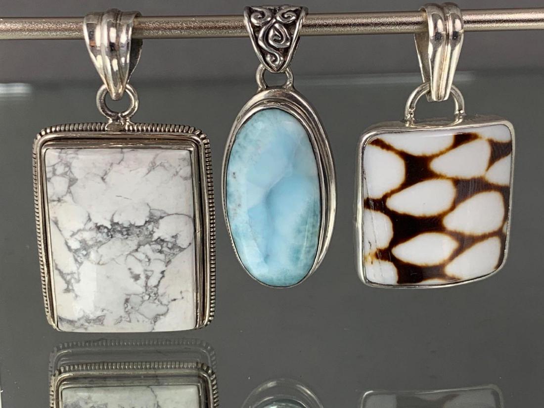 Three Sterling Silver Pendants (1 of 9)