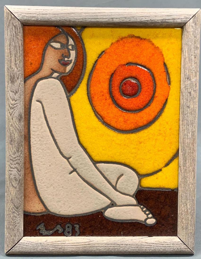 Guillermo Wagner Granzio, Mid Century Glazed Tile (1 of 6)