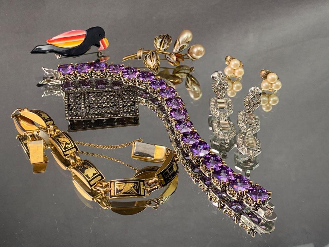 Designer Costume and Sterling Jewelry Lot (1 of 9)