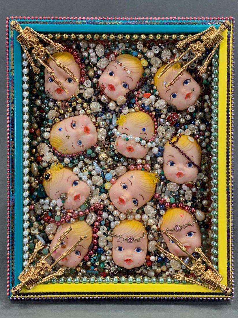 Mixed Media Assemblage Poppy-Cock By Barton Sweeney (1 of 6)