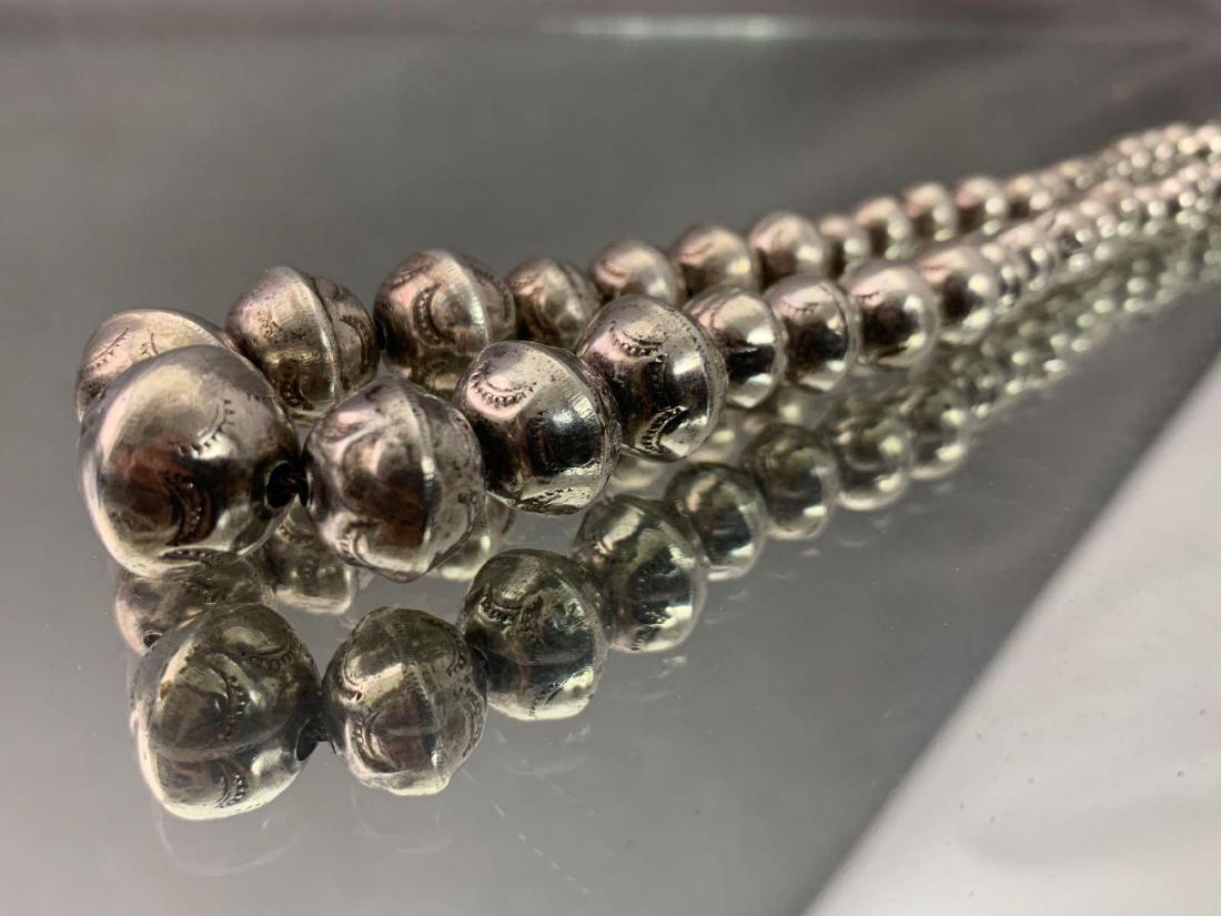 Older native American Sterling Silver Bench Bead (1 of 5)