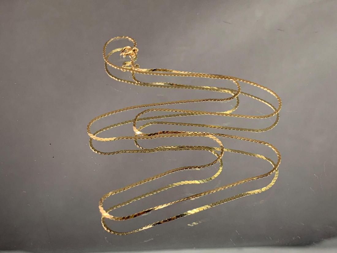 Two Italian 14k Gold Chains (1 of 8)