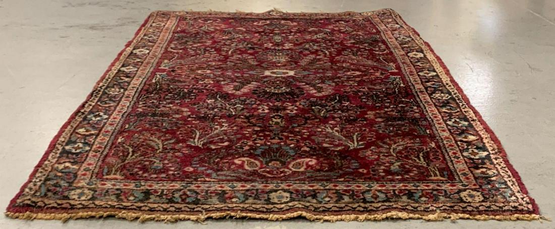 Persian Floral Pattern Rug (1 of 7)