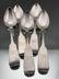 19 Sterling Silver Spoons, 348g - 8